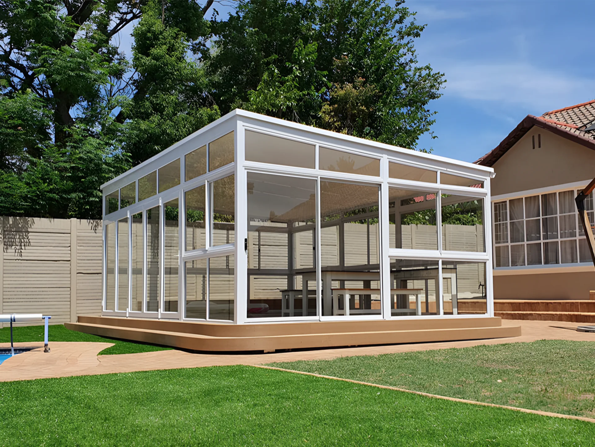 Glass conservatories